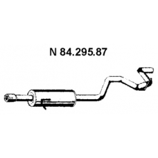 84.295.87 EBERSPACHER Глушитель выхлопных газов конечный