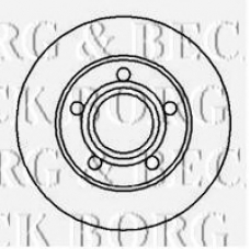 BBD4899 BORG & BECK Тормозной диск