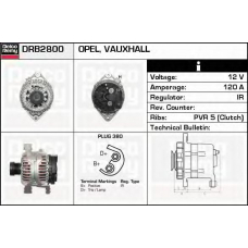 DRB2800 DELCO REMY Генератор
