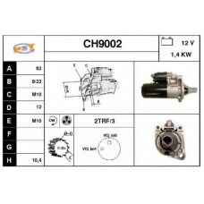 CH9002 SNRA Стартер