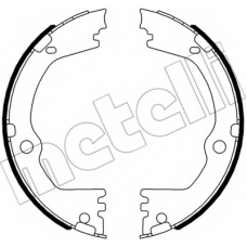 53-0532 METELLI Комплект тормозных колодок, стояночная тормозная с