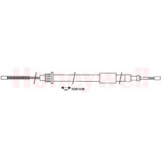 431289B BENDIX Трос, стояночная тормозная система