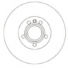 562198JC JURID Тормозной диск