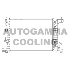 105936 AUTOGAMMA Радиатор, охлаждение двигателя