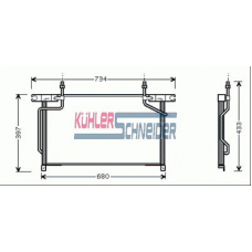 1620191 KUHLER SCHNEIDER Конденсатор, кондиционер