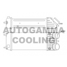 105775 AUTOGAMMA Интеркулер