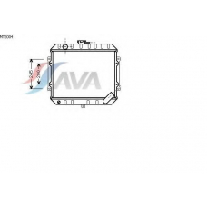 MT2004 AVA Радиатор, охлаждение двигателя