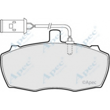PAD70 APEC Комплект тормозных колодок, дисковый тормоз