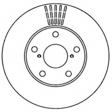 562269JC JURID Тормозной диск