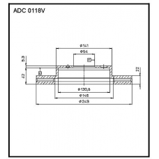 ADC 0118V Allied Nippon Гидравлические цилиндры