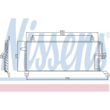 94222 NISSENS Конденсатор, кондиционер