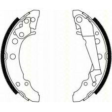 8100 29001 TRISCAN Комплект тормозных колодок