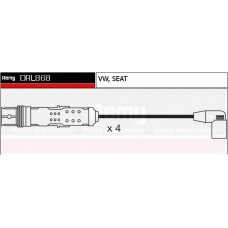 DRL868 DELCO REMY Комплект проводов зажигания