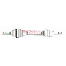 655-061 METZGER Приводной вал