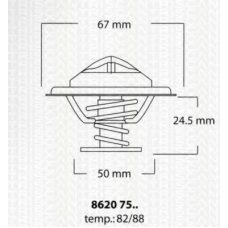 8620 7582 TRISCAN Термостат, охлаждающая жидкость