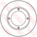 DF1971 TRW Тормозной диск