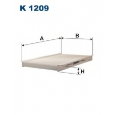 K1209 FILTRON Фильтр, воздух во внутренном пространстве