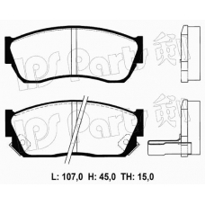 IBD-1805 IPS Parts Комплект тормозных колодок, дисковый тормоз