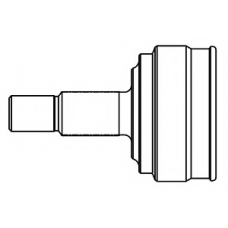 834081 GSP Шарнирный комплект, приводной вал