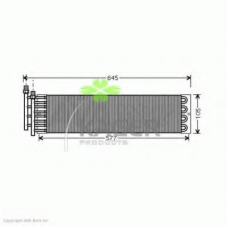 94-5771 KAGER Конденсатор, кондиционер
