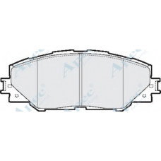 PAD1592 APEC Комплект тормозных колодок, дисковый тормоз