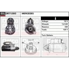 DRT1280 DELCO REMY Стартер