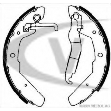 V10-0459 VEMO/VAICO Комплект тормозных колодок