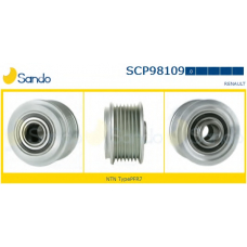 SCP98109.0 SANDO Ременный шкив, генератор