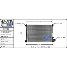 KFD 224 AURADIA Радиатор