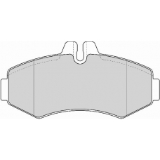 AVR120 ABEX Комплект тормозных колодок, дисковый тормоз