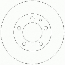 D2399 ROULUNDS Тормозной диск