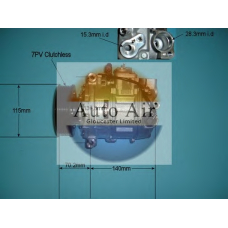 14-7005 AUTO AIR GLOUCESTER Компрессор, кондиционер