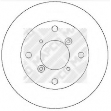 25593 MAPCO Тормозной диск