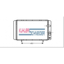 0903301 KUHLER SCHNEIDER Радиатор, охлаждение двигател