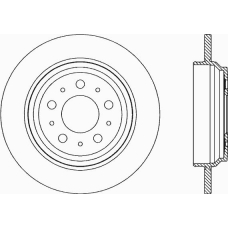 BDR1964.10 OPEN PARTS Тормозной диск