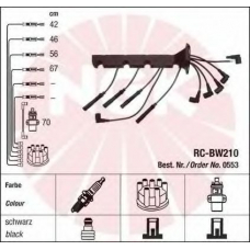 0553 NGK Комплект проводов зажигания