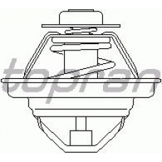 100 159 TOPRAN Термостат, охлаждающая жидкость