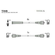 T284B TESLA Комплект проводов зажигания