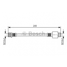 1 987 481 212 BOSCH Тормозной шланг