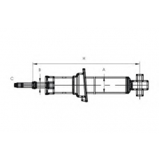 Z 1167 SCT Амортизатор