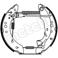 51-0166 METELLI Комплект тормозных колодок