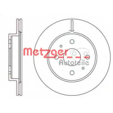 61190.10 METZGER Тормозной диск