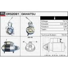 DRS2061 DELCO REMY Стартер