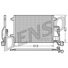 DCN32018 DENSO Конденсатор, кондиционер