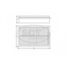 SB 062 SCT Воздушный фильтр