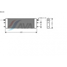 MS3139 AVA Масляный радиатор, двигательное масло