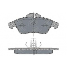 SP 177 SCT Комплект тормозных колодок, дисковый тормоз