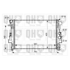 QER2251 QUINTON HAZELL Радиатор, охлаждение двигателя