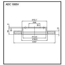 ADC 1005V Allied Nippon Гидравлические цилиндры