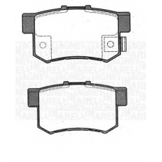 363916060461 MAGNETI MARELLI Комплект тормозных колодок, дисковый тормоз